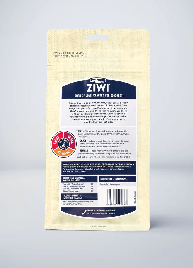 Ziwi Peak Dog Chew Lamb Trachea