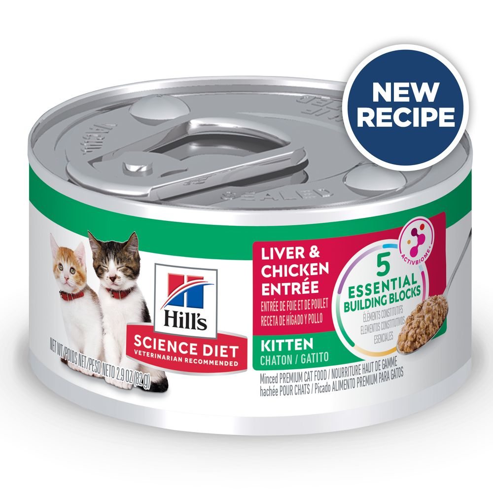 Hill's Science Diet Liver & Chicken Entrée for Kittens