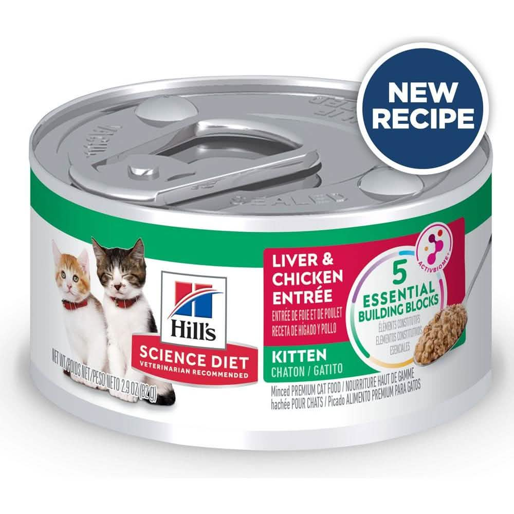 Hill's Science Diet Liver & Chicken Entrée for Kittens