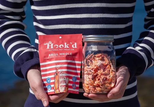 Totally Hook'd Dog Treat Freeze-Dried Krill