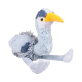 Tall Tails Dog Toy Plush Heron with Rope