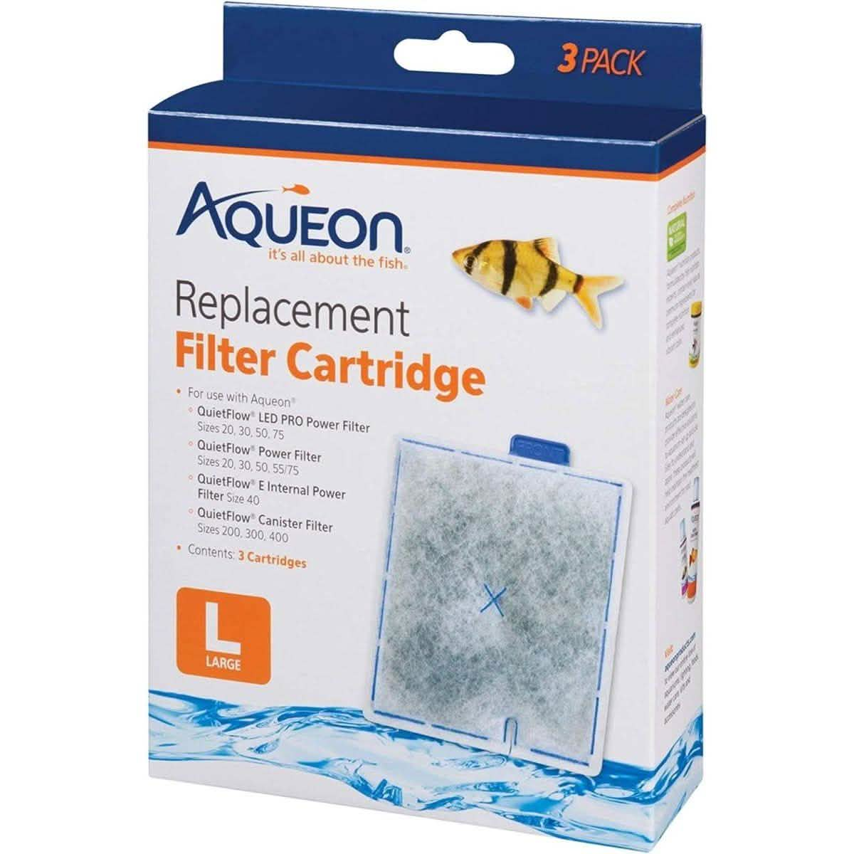 Aqueon Replacement Filter Cartridge for Fish (3 Pack)