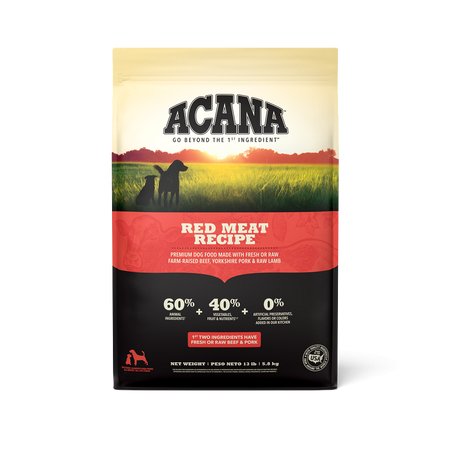 Acana Dry Dog Food Grain Free Red Meat Recipe