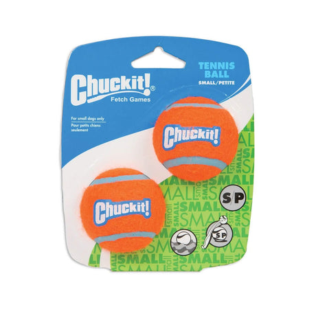 Chuckit Dog Toy Tennis Ball 2pk