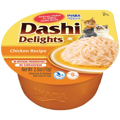 Inaba Wet Cat Food Dashi Delights Chicken Recipe