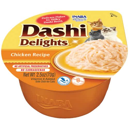 Inaba Wet Cat Food Dashi Delights Chicken Recipe