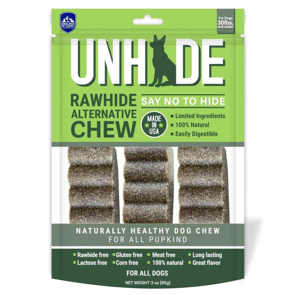 Himalayan Pet Supply Dog Treat Unhide Rawhide Alternative Chew