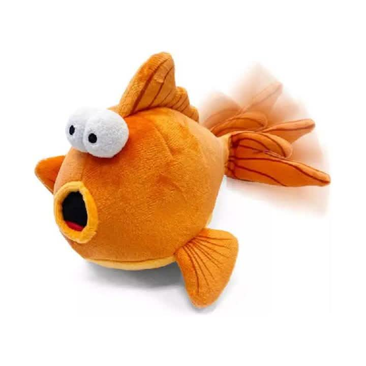 GoDog Dog Toy Action Animated Goldfish