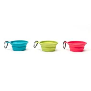 Messy Mutts Silicone Collapsible Bowl - Assorted Colors