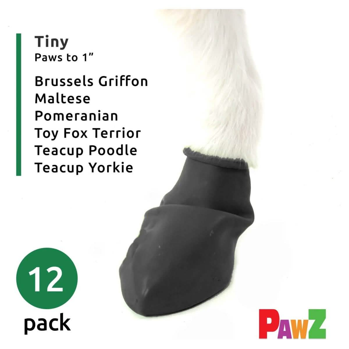 PawZ Rubber Dog Boots - Tiny