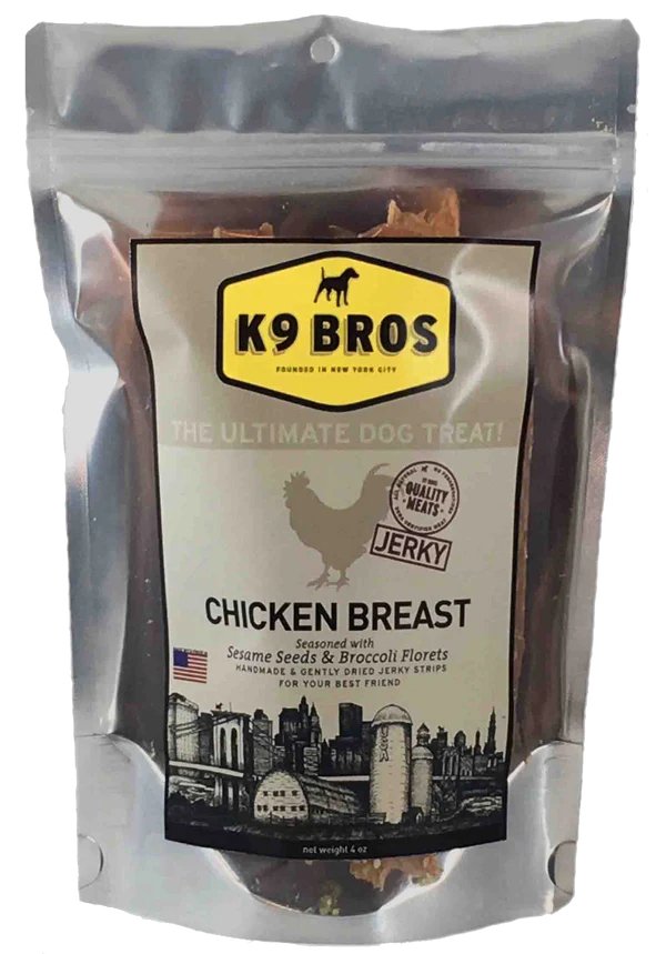 K9 Bros Dog Treat Jerky Chicken