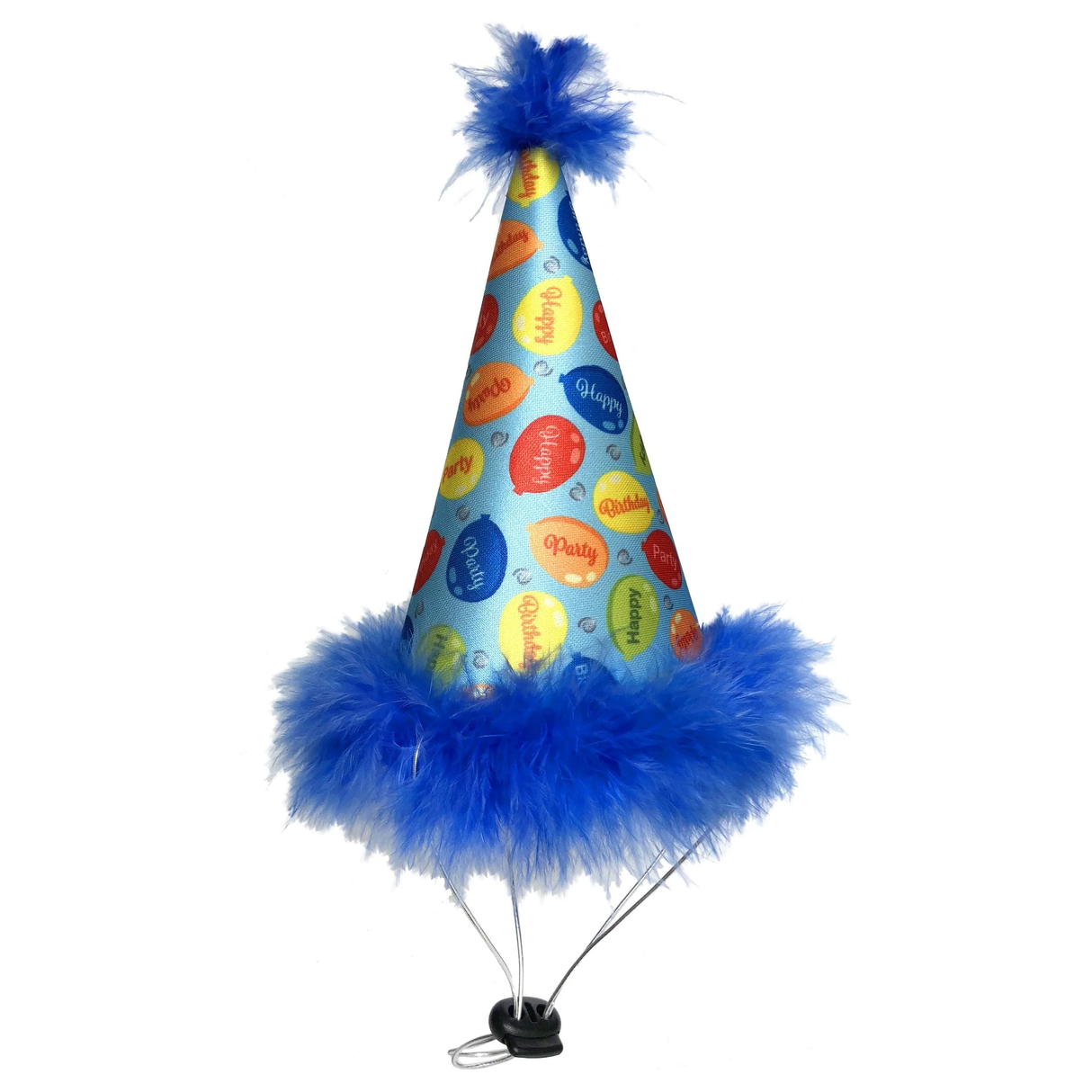 Huxley & Kent Happy Birthday Party Hat with SnugFit® - Blue