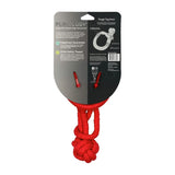 Playology Dog Toy Tough Tug Knot for Puppies - Beef Scent