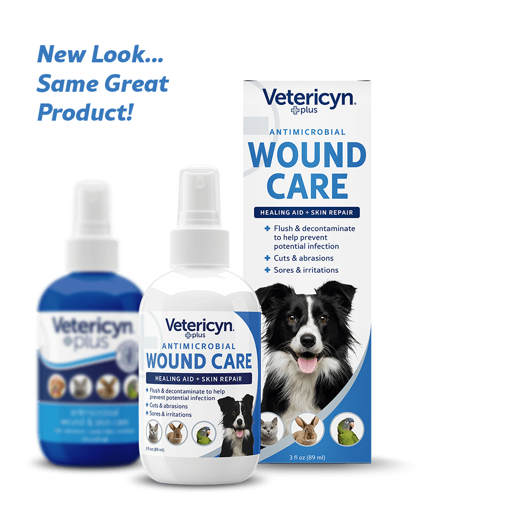 Vetericyn Plus Antimicrobial Wound Care Healing Aid and Skin Repair for Pets