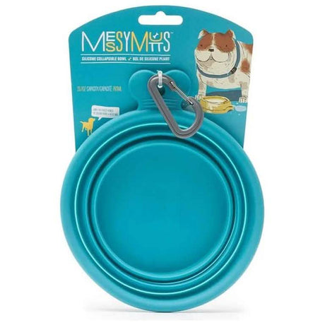 Messy Mutts Silicone Collapsible Bowl - Assorted Colors