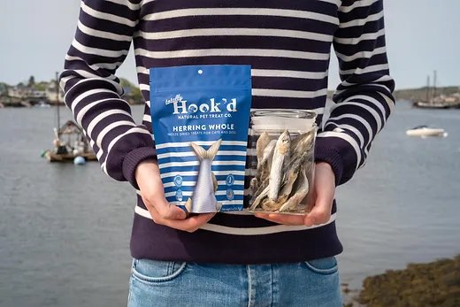 Totally Hook'd Dog Treat Freeze-Dried Herring