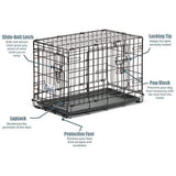 MidWest Homes for Pets Contour Dog Crate - Double Door