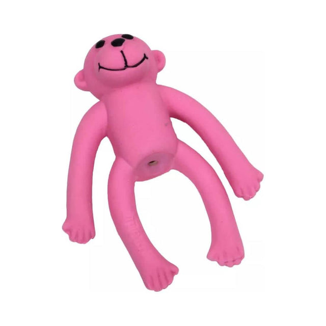 Li'l Pals by Coastal Dog Toy Latex Monkey - Pink