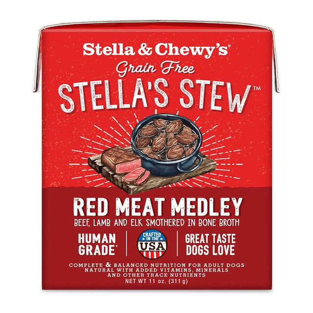 Stella & Chewy's Wet Dog Food Stella's Stew Red Meat Medley