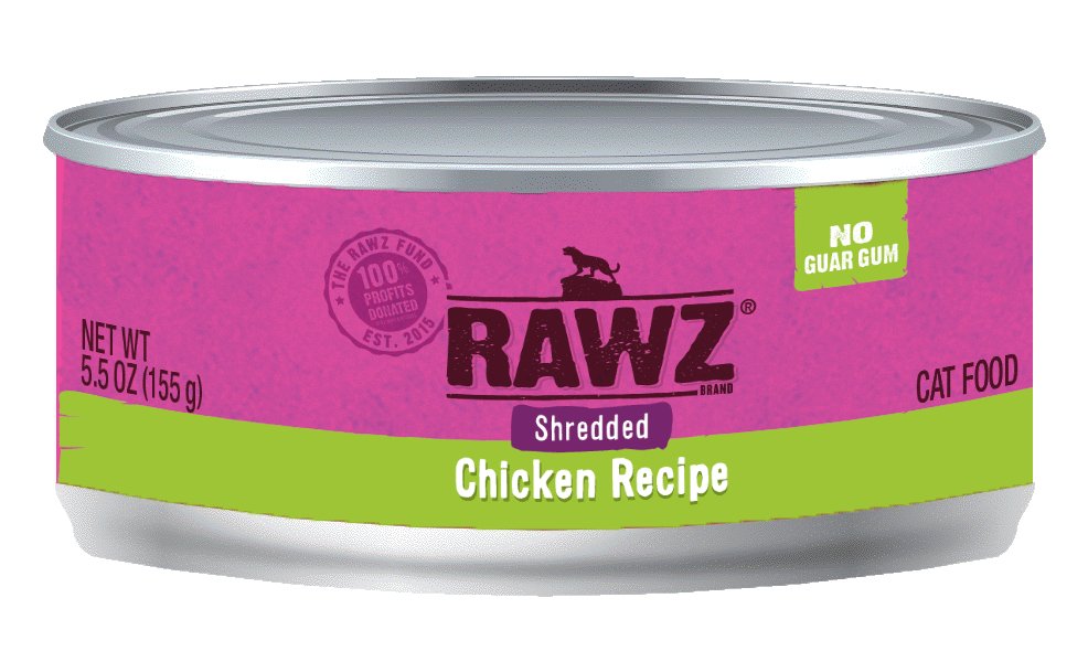 RAWZ Shredded Chicken Recipe Cat Food