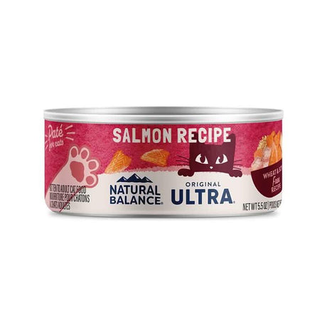 Natural Balance Wet Cat Food Original Ultra Salmon Formula Paté