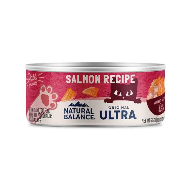 Natural Balance Wet Cat Food Original Ultra Salmon Formula Paté