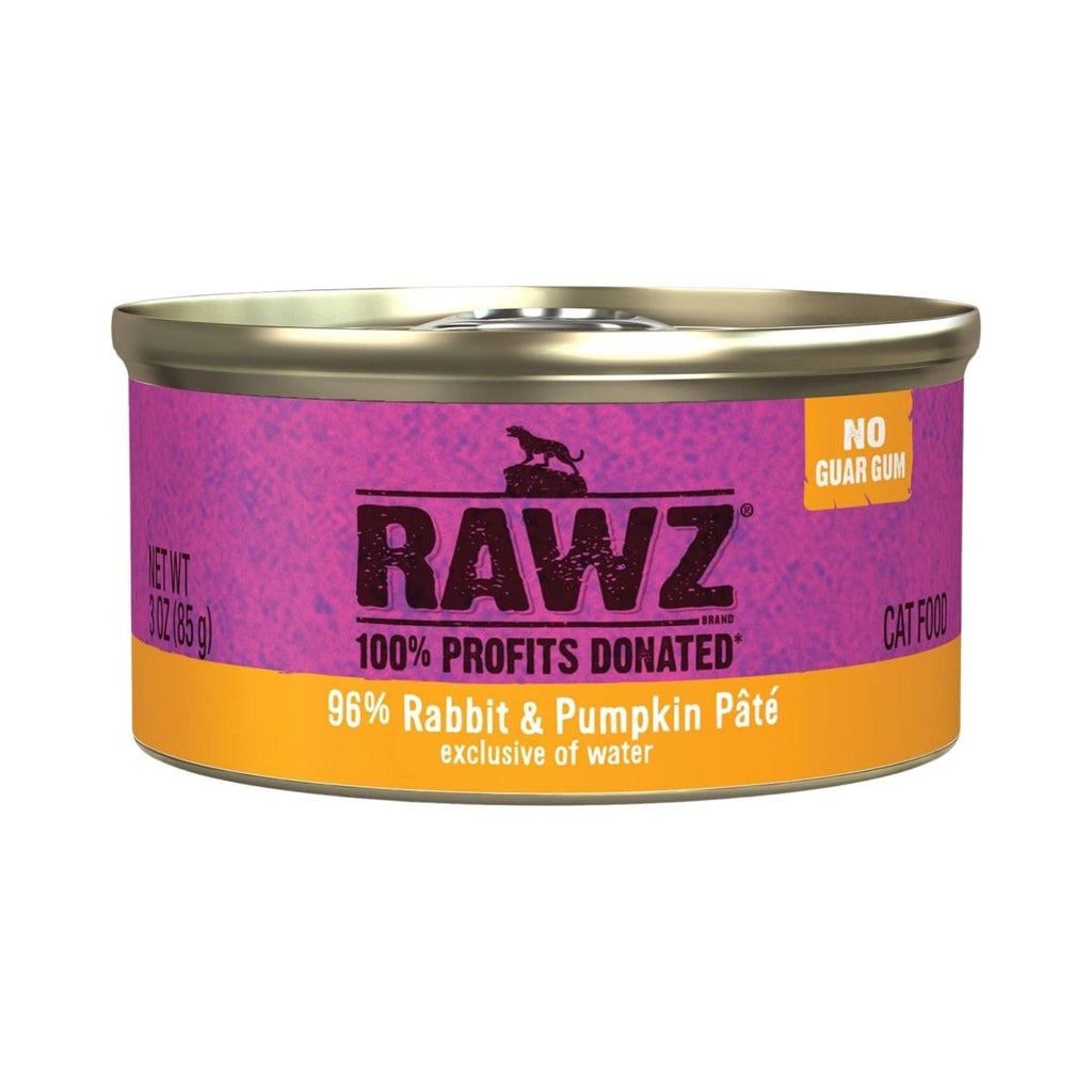 RAWZ 96% Rabbit & Pumpkin Pâté Cat Food