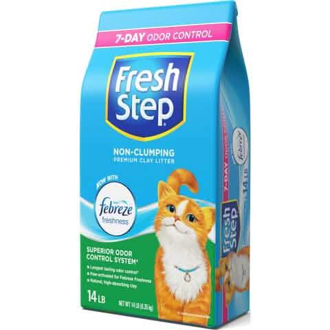 Fresh Step Cat Litter Non-Clumping Clay