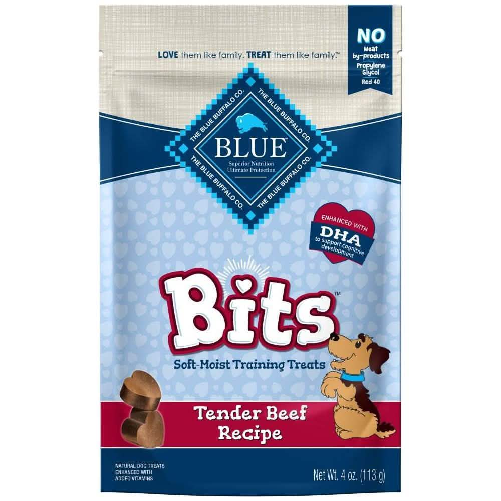 Blue Buffalo Dog Treat Bits Tender Beef Recipe