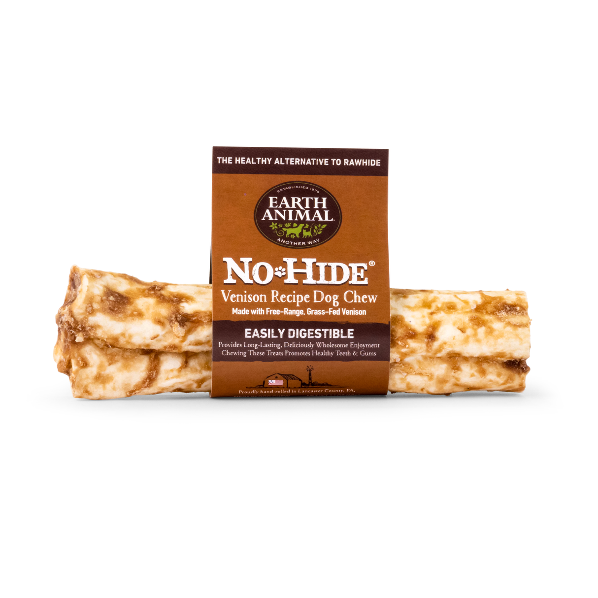 Earth Animal Dog Treat No-Hide Venison Roll