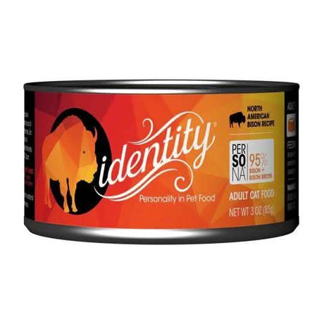 Identity Wet Cat Food 95% Bison Paté Recipe