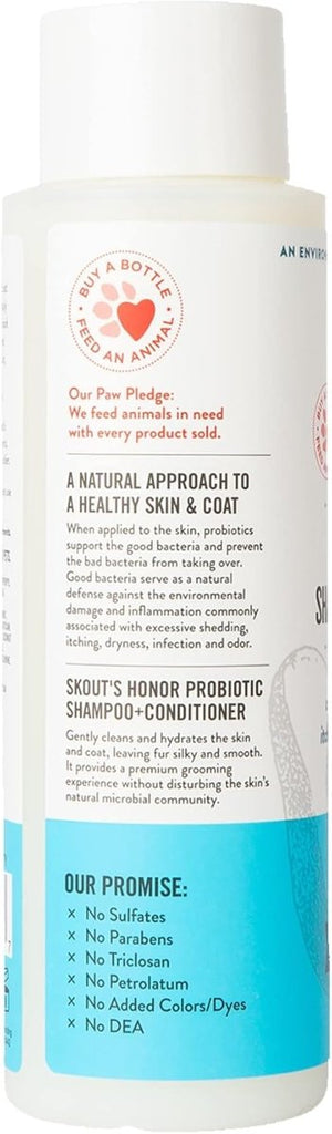 Skout's Honor Probiotic Cat Shampoo + Conditioner Hypoallergenic