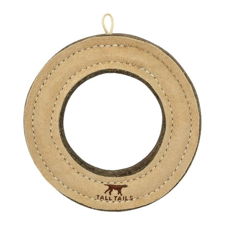 Tall Tails Dog Toy Leather Ring