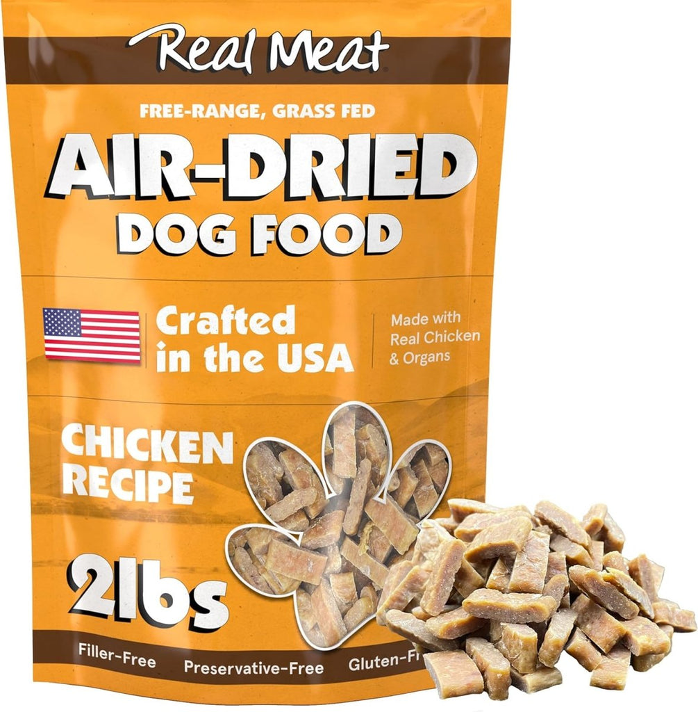 Real Meat Dog Food Air-Dried Chicken Recipe