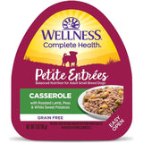 Wellness Wet Dog Food Cup Petite Entrées Casserole with Roasted Lamb, Peas & White Sweet Potatoes