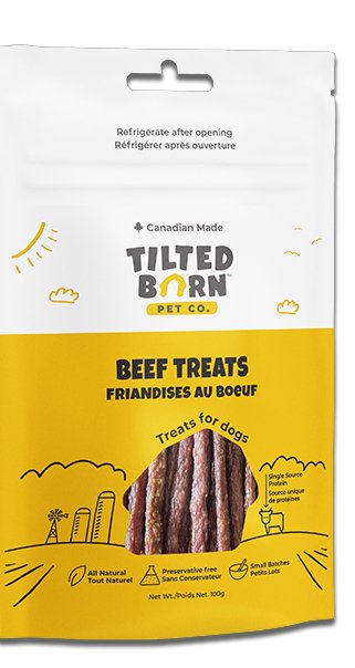 Tilted Barn Dog Treat Canadian Beef Recipe