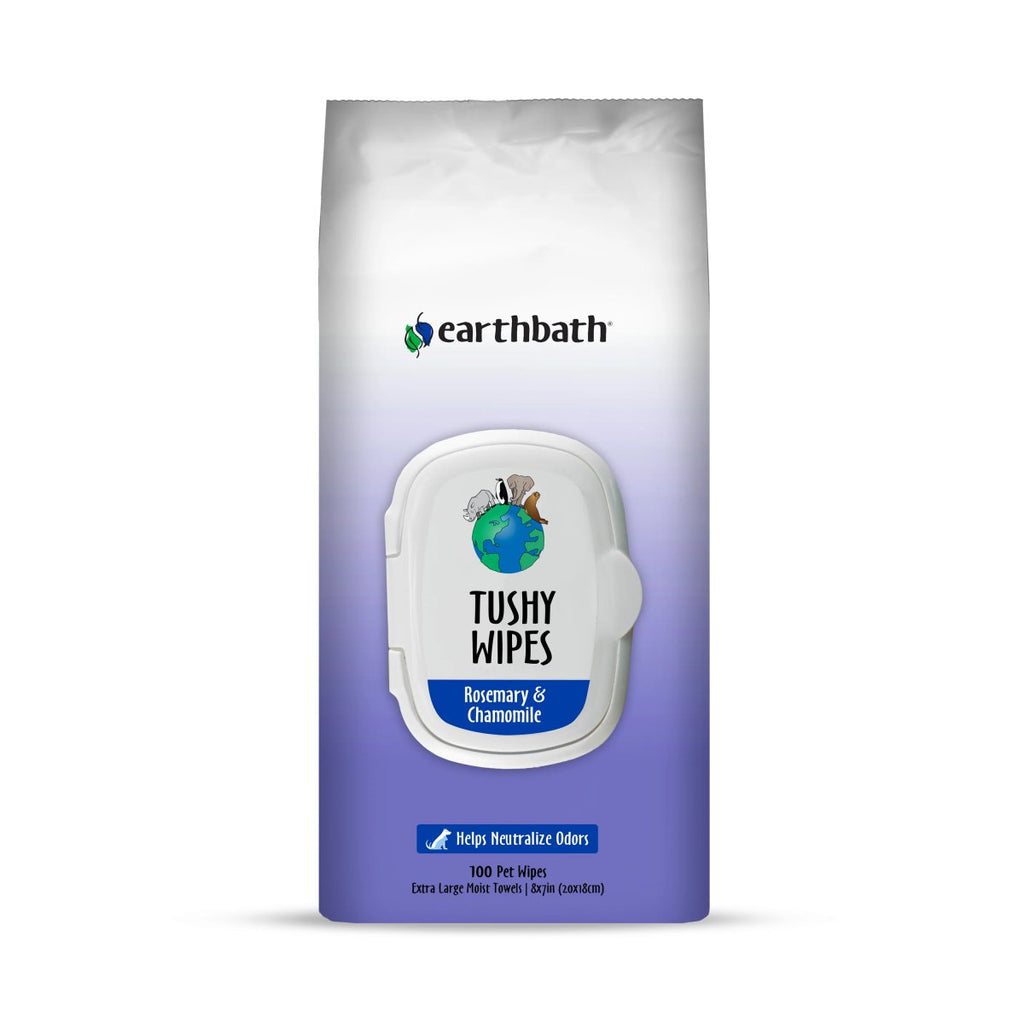 earthbath Tushy Wipes Rosemary & Chamomile