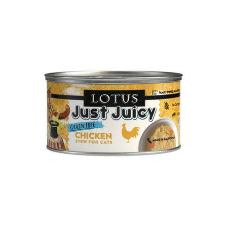 Lotus Wet Cat Food Just Juicy Chicken Stew for Cats