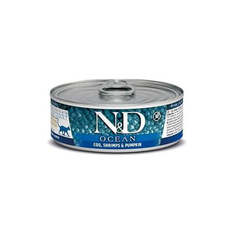 Farmina Wet Cat Food N&D Ocean Cod, Shrimp & Pumpkin Stew