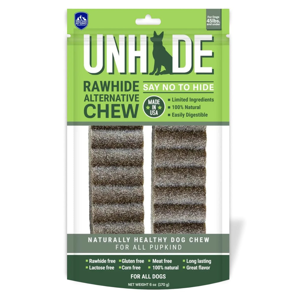 Himalayan Pet Supply Dog Treat Unhide Rawhide Alternative Chew