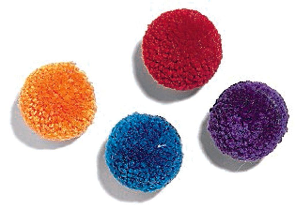 SPOT Catnip Cat Toy Wool Pom Poms (4 Pack)