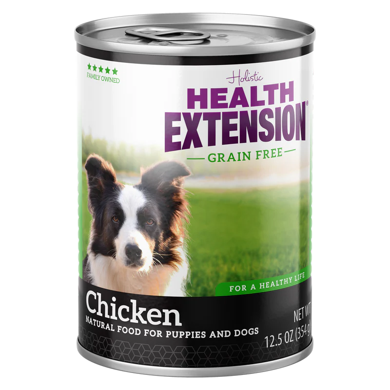 Health Extension Wet Dog Food Grain Free Chicken