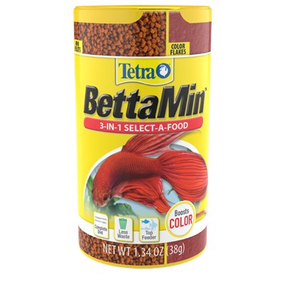 Tetra BettaMin 3-in-1 Select-A-Food