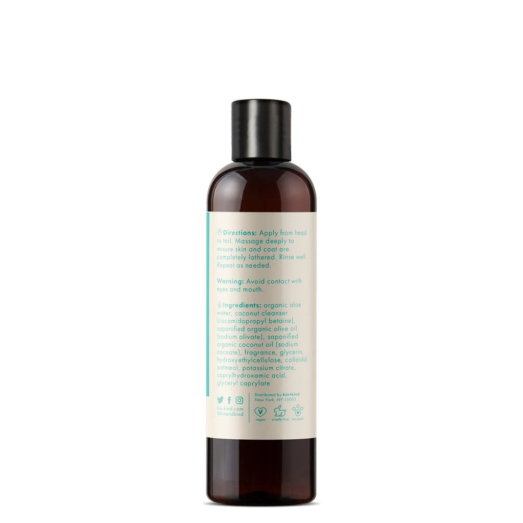 Kin+Kind Kin Organics Moisturizing Dog Shampoo Oatmeal, Jasmine & Lily