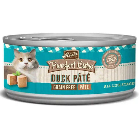 Merrick Wet Cat Food Purrfect Bistro Pate Duck Recipe