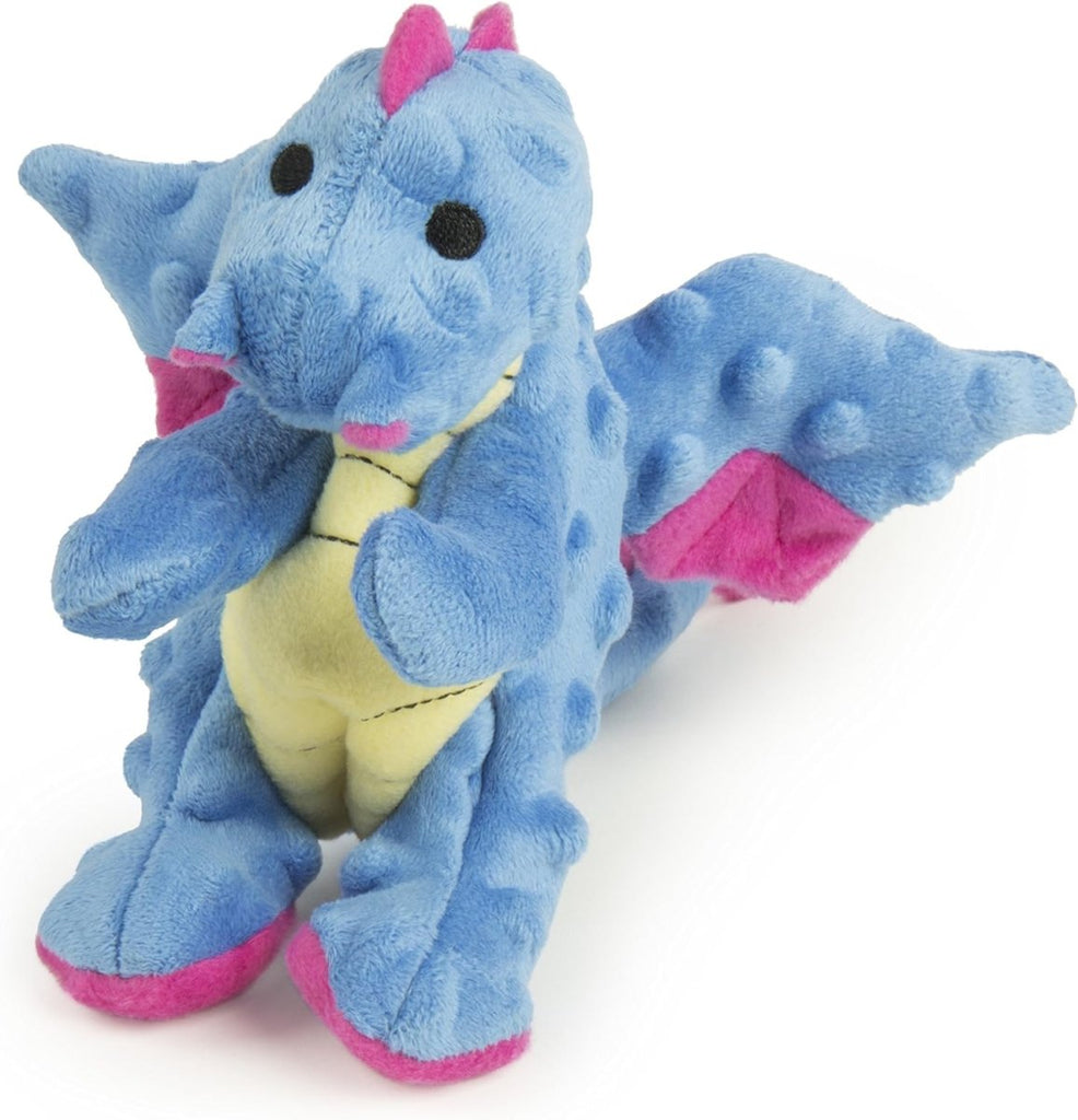 GoDog Dog Toy Dragons - Blue