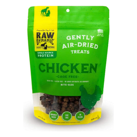 Raw Dynamic Dog Treat Air-Dried Bite-Size Chicken