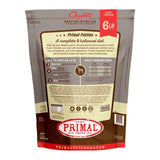 Primal Raw Frozen Dog Food Patties Venison Formula