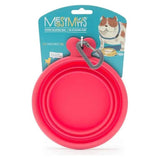 Messy Mutts Silicone Collapsible Bowl - Assorted Colors