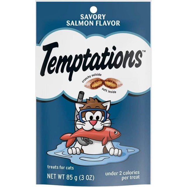 Temptations Cat Treat Savory Salmon Flavor